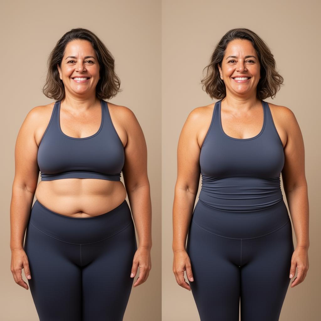 Antes e depois - Marcia, 47 anos